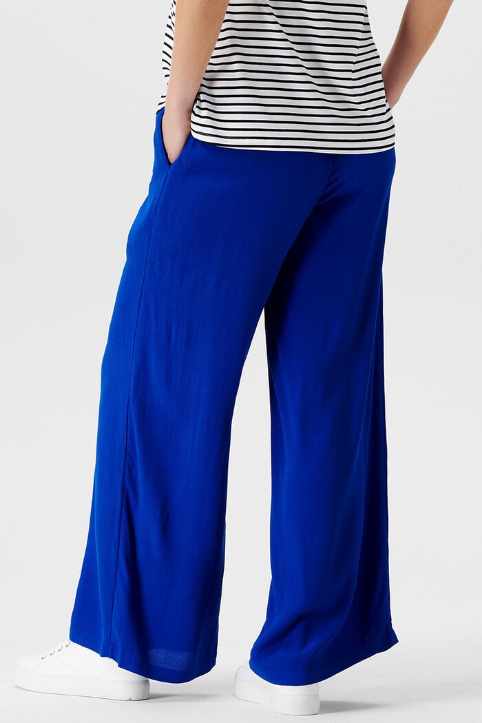 MATERNITY kalhoty se širokými nohavicemi, ELECTRIC BLUE, detail image number 1