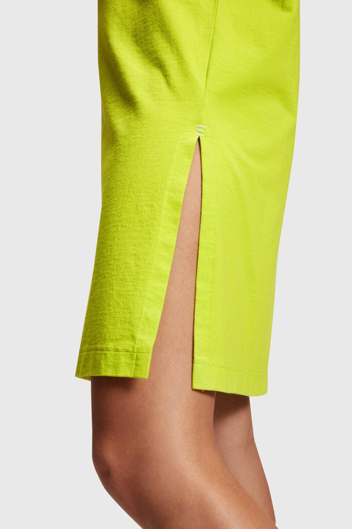 Tričkové šaty Neon Pop, LIME YELLOW, detail image number 3
