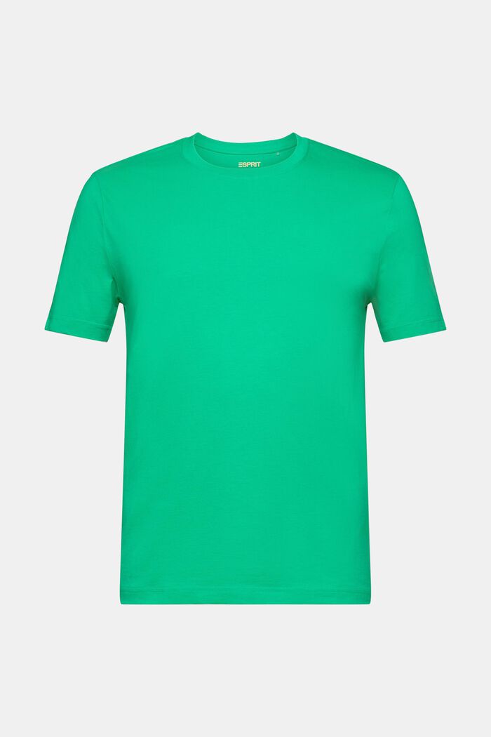 Žerzejové tričko z bio bavlny, GREEN, detail image number 6
