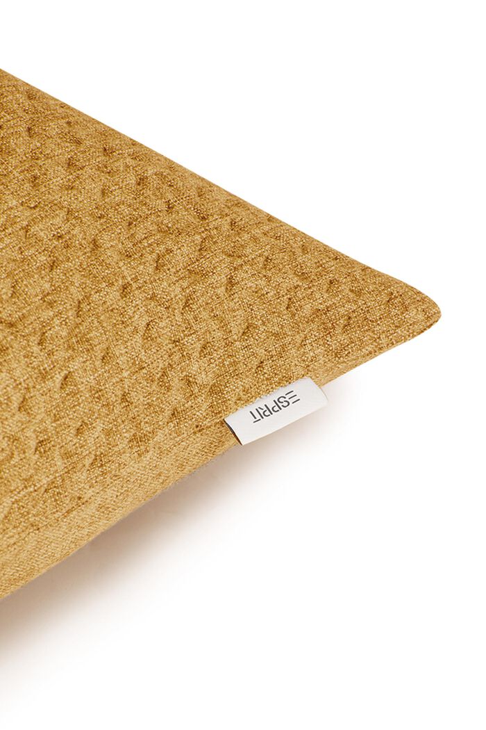 Velký tkaný povlak na polštář pro váš domov, MUSTARD, detail image number 1