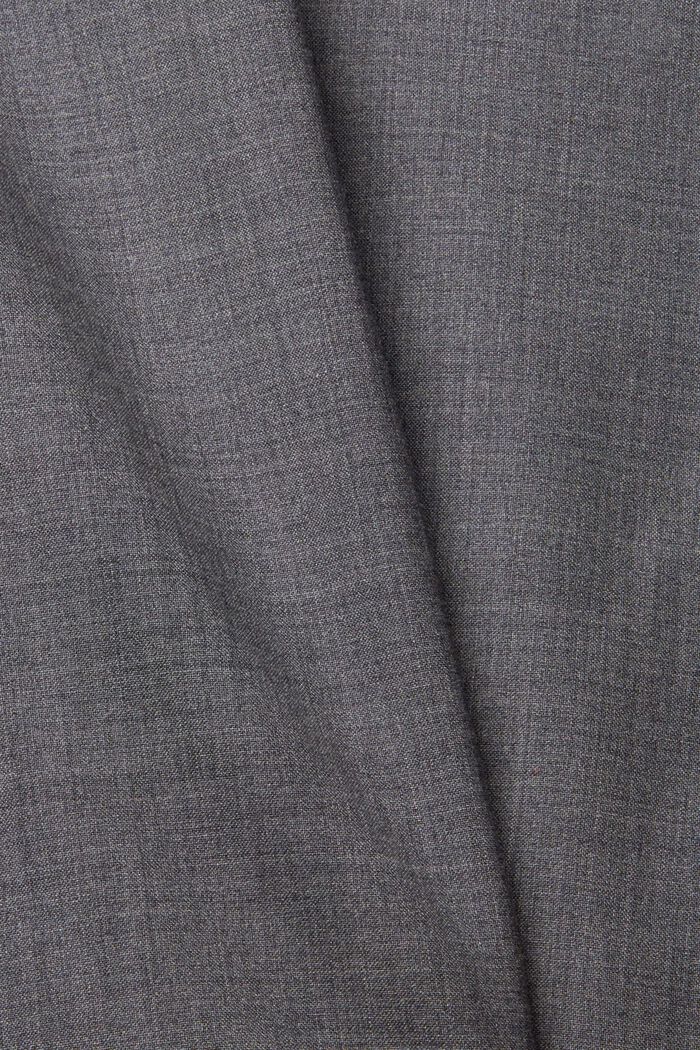 Z vlny: bluzon se zapínáním na zip, DARK GREY, detail image number 1