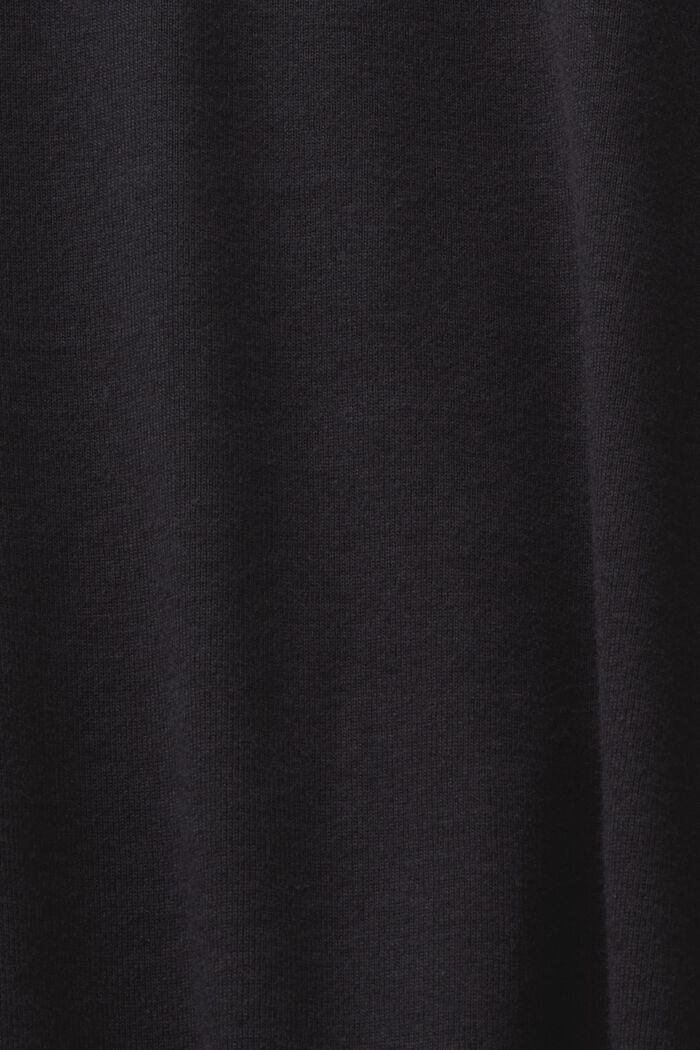 Tričko s dlouhým rukávem a logem, BLACK, detail image number 5