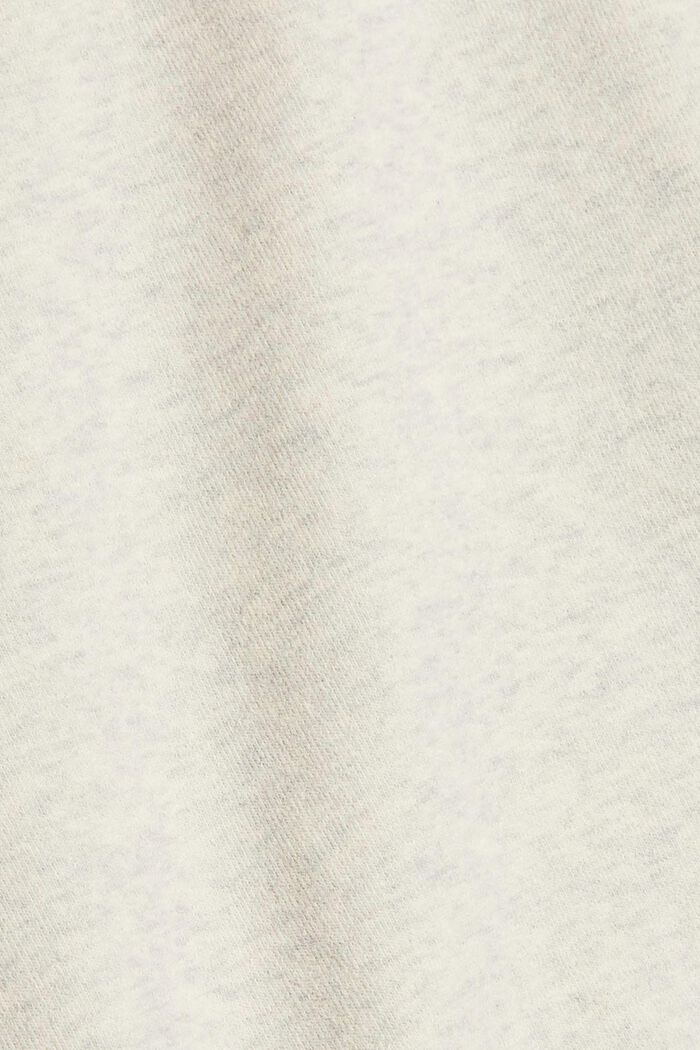Mikina se stojáčkem a knoflíky, OFF WHITE, detail image number 4