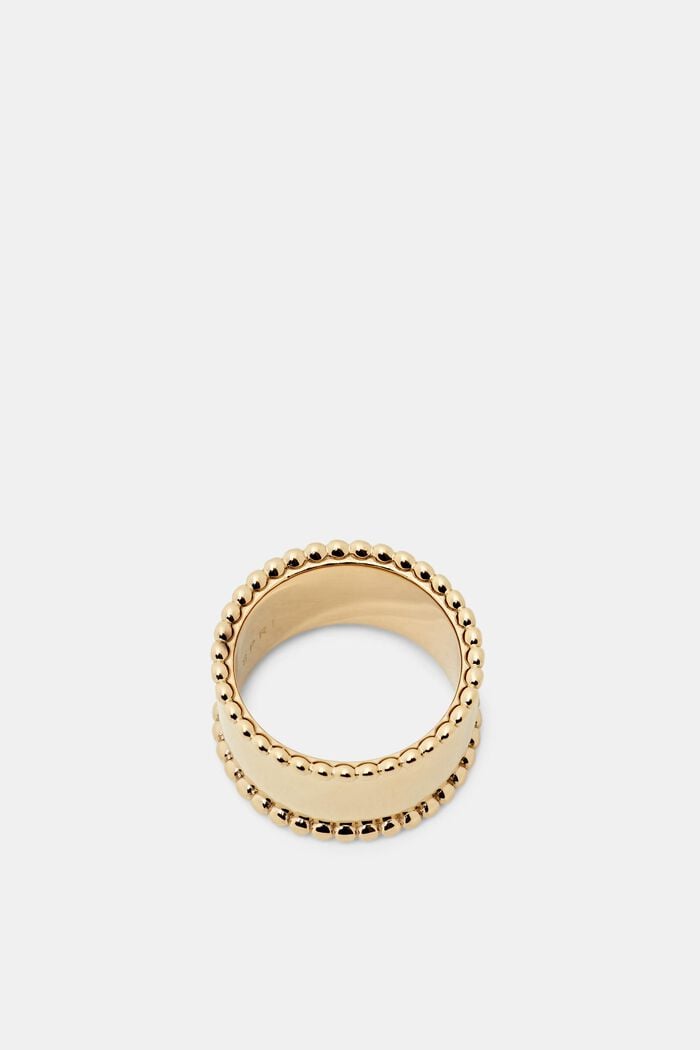 Výrazný prsten, nerezová ocel, GOLD, detail image number 0