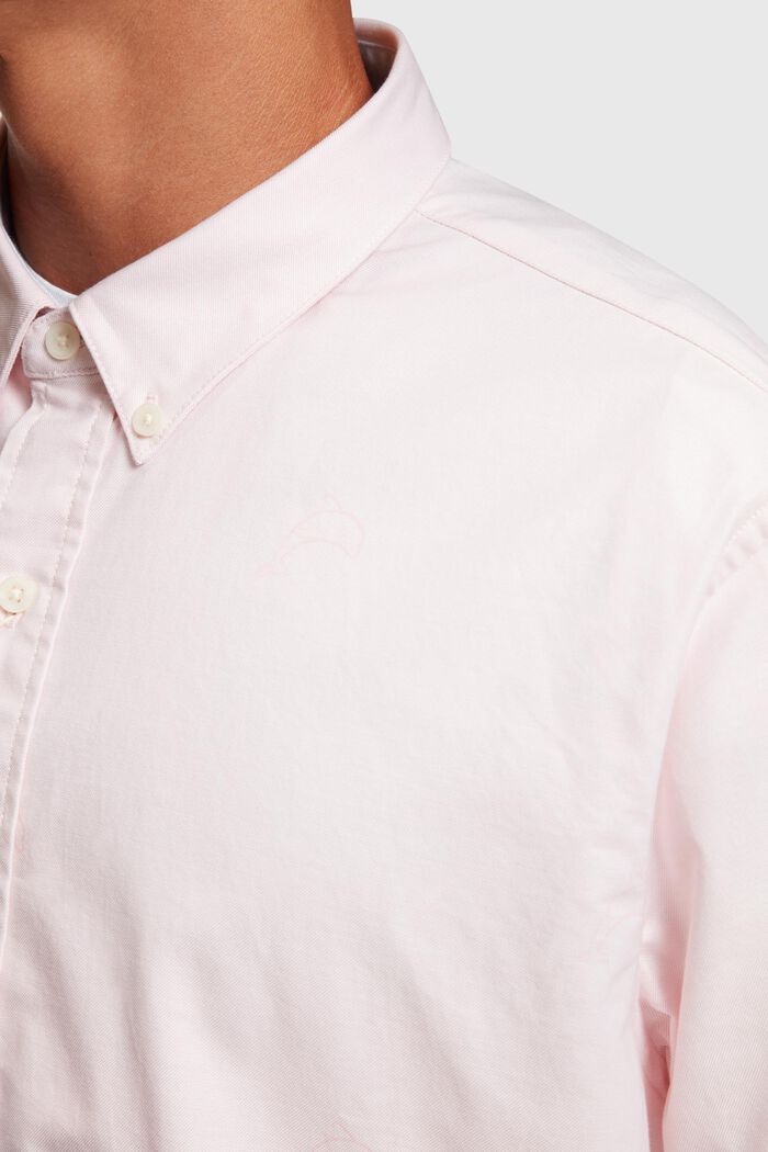 Oxfordská košile s potiskem po celé ploše, volnější střih Relaxed Fit, LIGHT PINK, detail image number 2