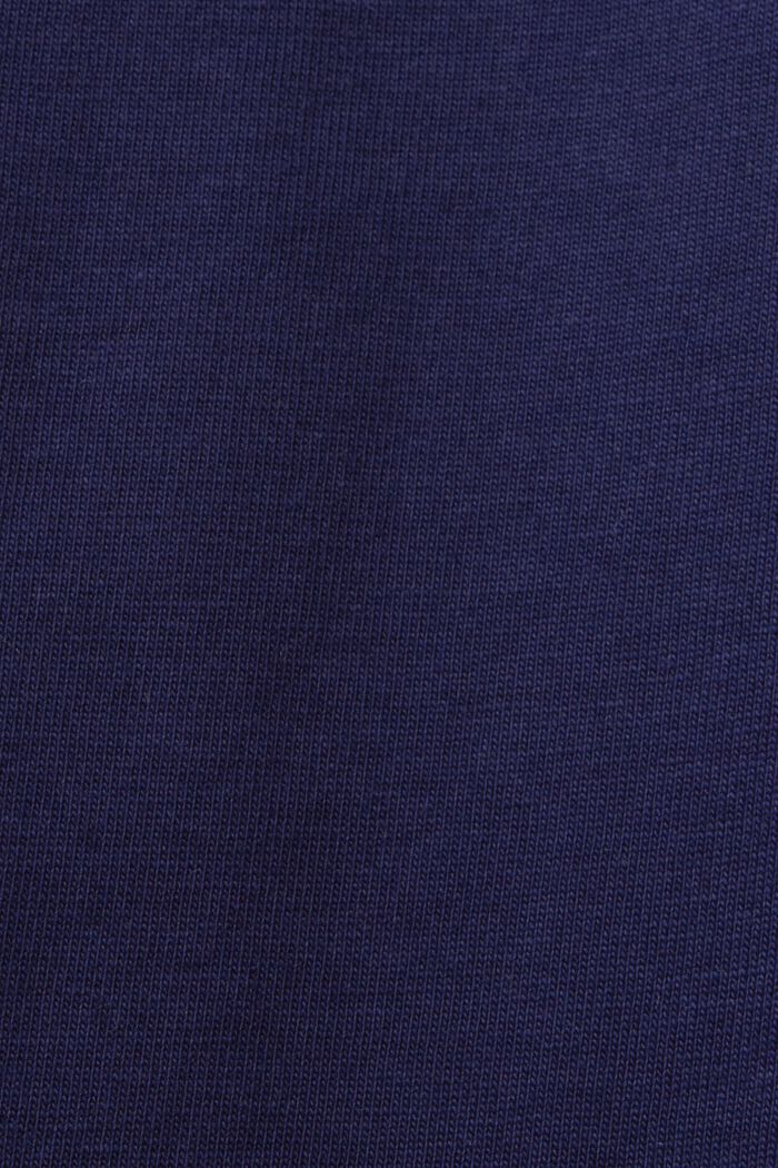 Žerzejové tričko s potiskem, DARK BLUE, detail image number 4