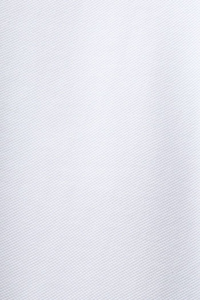 Polokošile z bavlněného piké, WHITE, detail image number 5