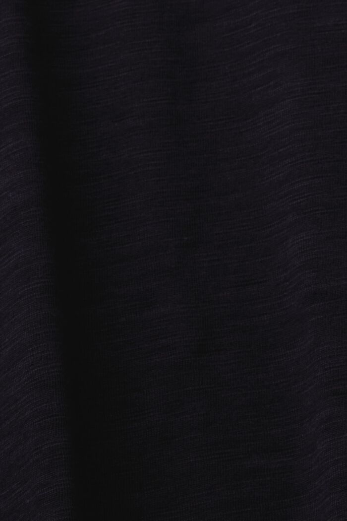 Basic žerzejový top s dlouhým rukávem, BLACK, detail image number 5