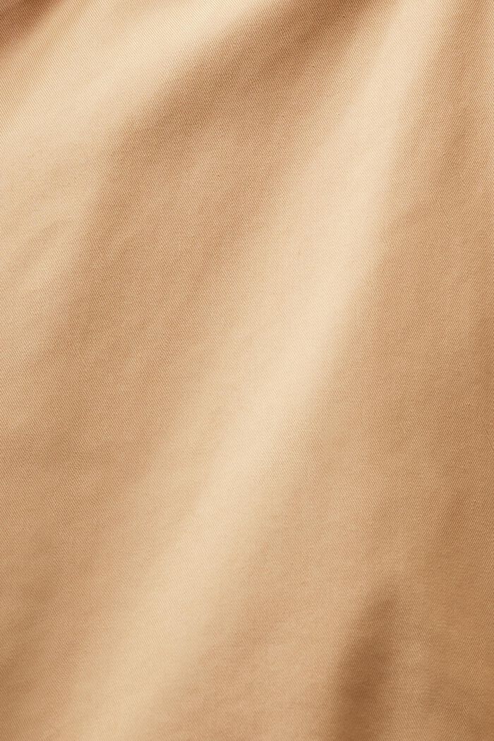 Bunda ze směsi s bavlnou, BEIGE, detail image number 5