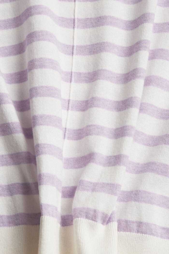 Pulovr z jemné pleteniny ze 100% bavlny, NEW OFF WHITE, detail image number 1