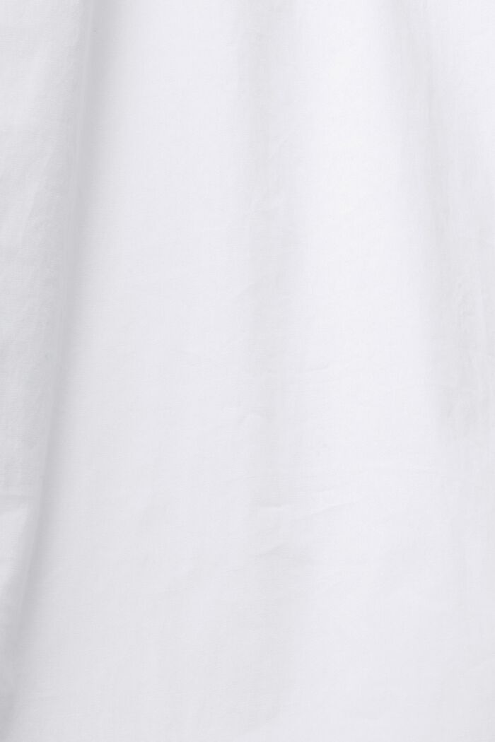 Košilová halenka oversize, WHITE, detail image number 1