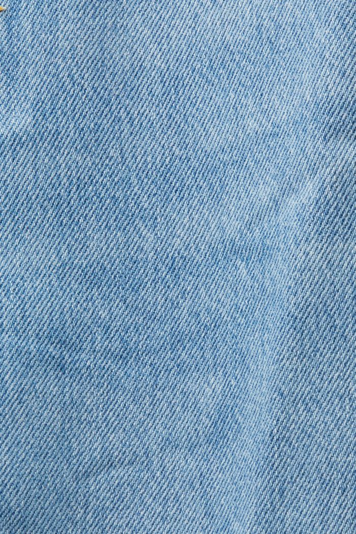 Džínová midi sukně, směs s bavlnou, BLUE MEDIUM WASHED, detail image number 6