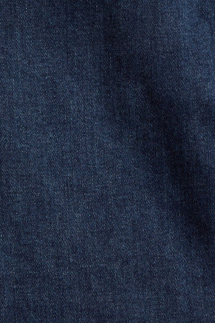 Strečové džíny s bio bavlnou, BLUE DARK WASHED, detail image number 4